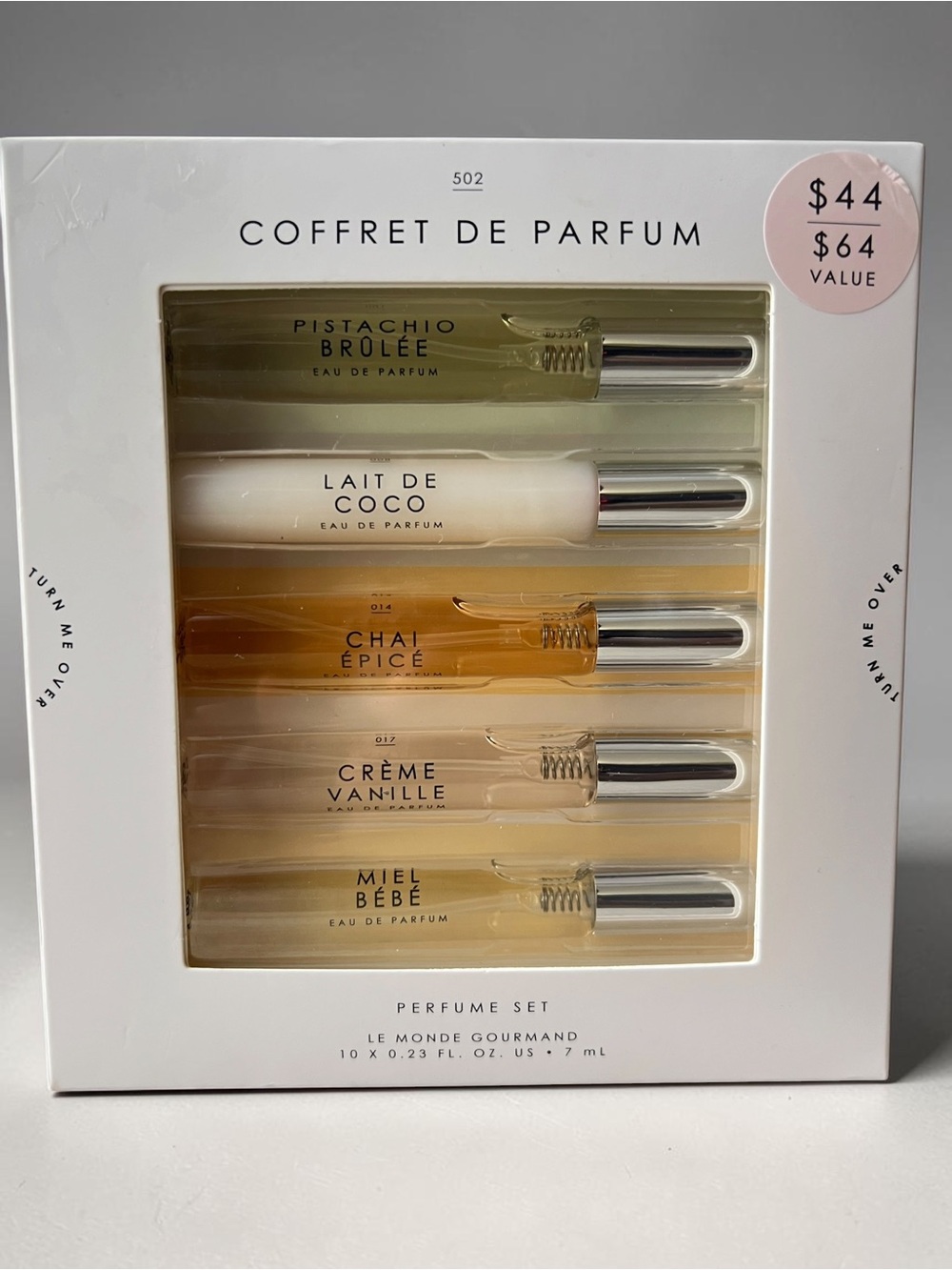 LE MONDE GOURMAND
Coffret de Parfum Set of 10